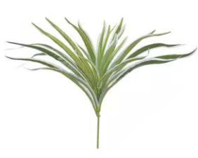 Folhagem Artificial Dracena Verde Creme 35cm