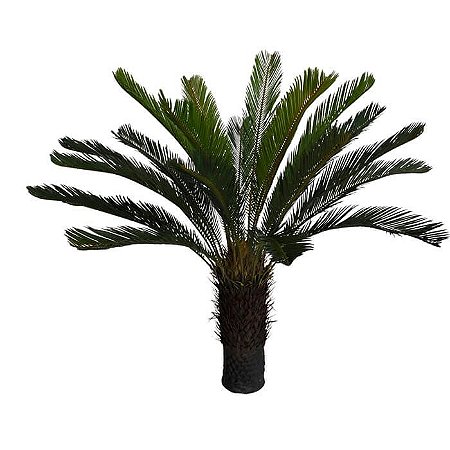 Planta Artificial Árvore Palmeira Cycas Verde 1,2m