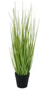 Arranjo Grass Artificial Verde Creme 53cm