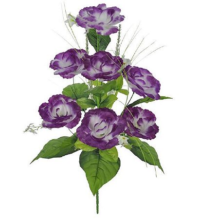 Buquê Rosa Arranjo X8 (LAVANDA) 52cm