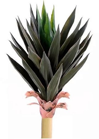 Planta Árvore Artificial Agave Verde 40cm