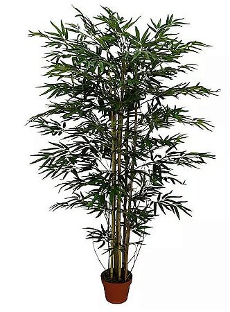 Planta Árvore Artificial Bambu Japonês Verde 1,5m