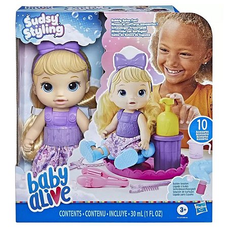 Boneca Baby Alive Bebê Festa de Presentes - Com roupa e acessórios de festa  - E8719 - Hasbro : : Brinquedos e Jogos