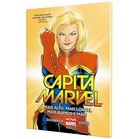 Capitã Marvel: Mais Alto, Mais Longe, Mais Rápido e Mais