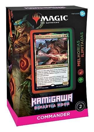 Deck de Commander - Kamigawa: Dinastia Neon - Melhorias ilimitadas