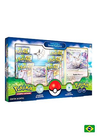 Box Coleção Especial - Pokémon GO - Eevee Radiante