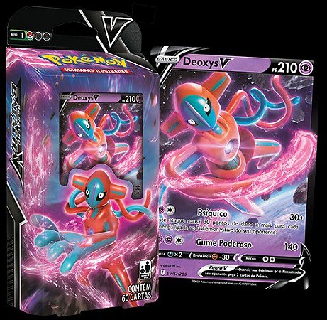 Pokémon TCG: Baralho Batalha V - Deoxys (PT)