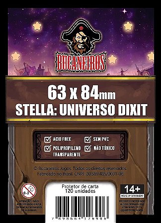 Sleeve Customizado - Stella: Universo DIxit (63x84) - Bucaneiros