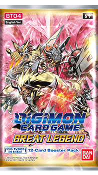 Digimon Card Game Booster Great Legend [BT04]