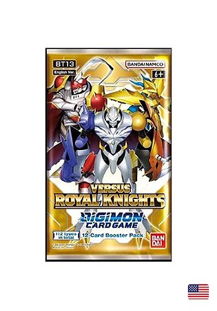 Booster Avulso - Digimon Card Game - Versus Royal Knights [BT13]