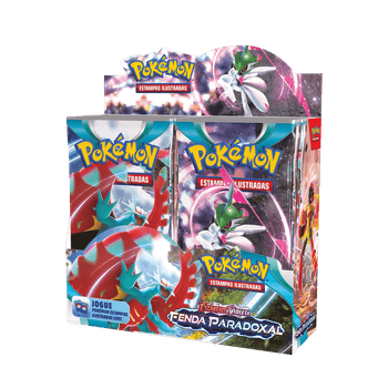 Box Display Pokémon Escarlate E Violeta 4 Fenda Paradoxal