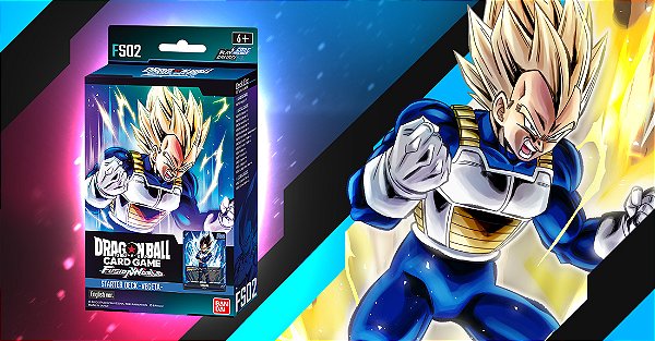 Deck inicial - Dragon Ball Card Game Fusion World - FS02 -  VEGETA