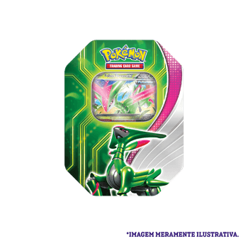 Pokémon Lata Paradoxal Folhas Férreas Ex