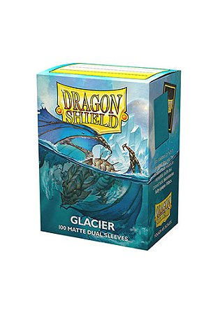 Dragon Shield - Dual Matte - Glacier  (100 unidades)