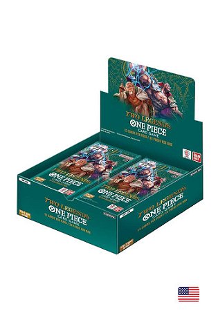 One Piece Card Game - OP-08 - Two Legends - Caixa de Booster