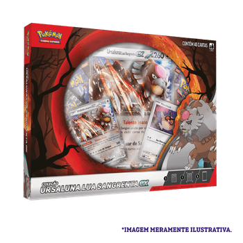 Box Pokémon Ursaluna Lua Sangrenta Ex
