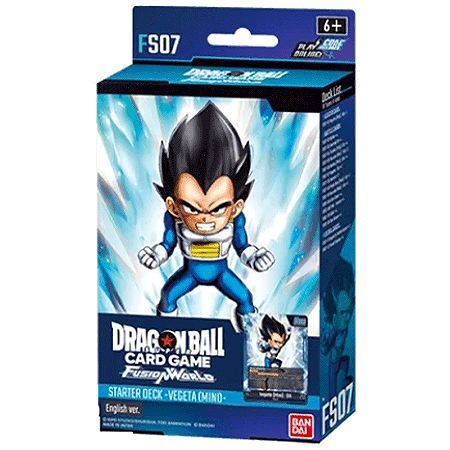 Deck Inicial - Dragon Ball Card Game Fusion World - FS07 -  Vegeta (mini)