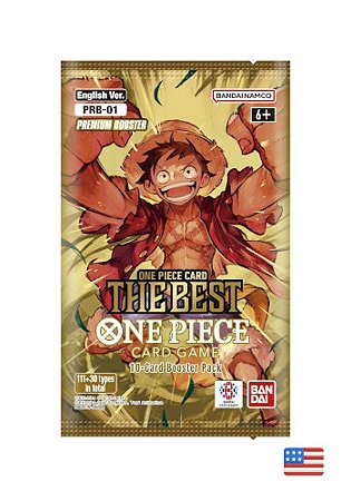 Booster Avulso - Premium Booster One Piece Card The Best PRB-01