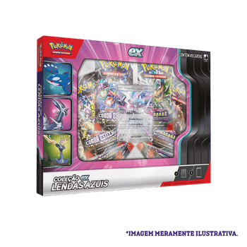 Box Pokémon Coleção Lendas Azuis Dialga EX
