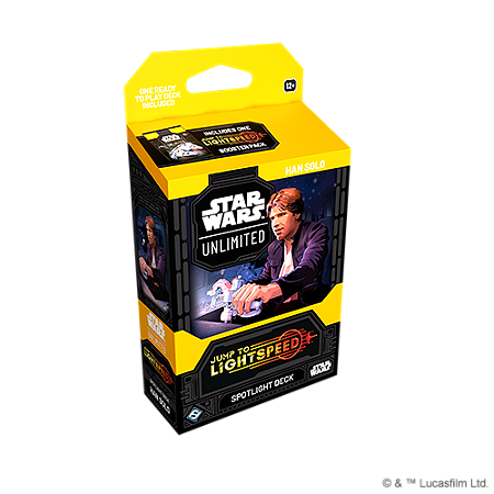 Star Wars Unlimited Jump to Lightspeed Spotlight Deck - Han Solo