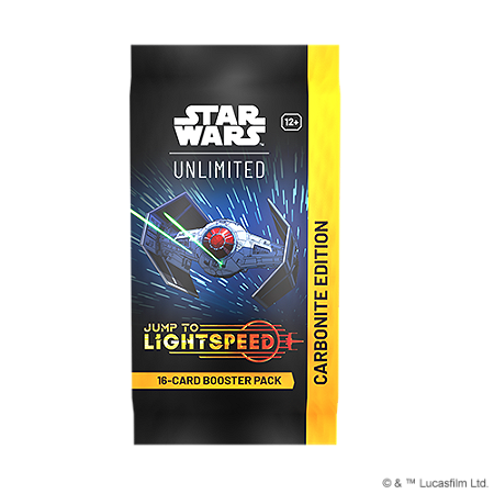 Star Wars Unlimited Jump to Lightspeed Carbonite Edition - Booster avulso