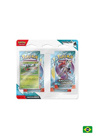 Blister Quádruplo Escarlate e Violeta  9 - Amigos de Jornada - Yanmega ou Scrafty