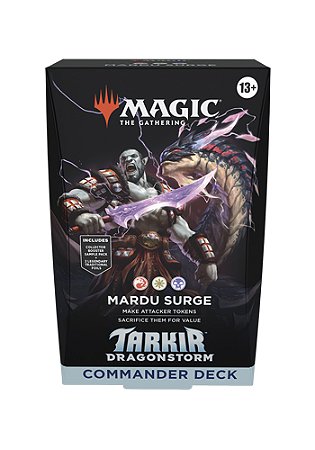 Deck de Commander - Tarkir Dragonstorm - Mardu Surge - (RWB)