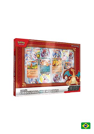 Pokémon TCG - Box Coleção - Charizard EX em Dobro