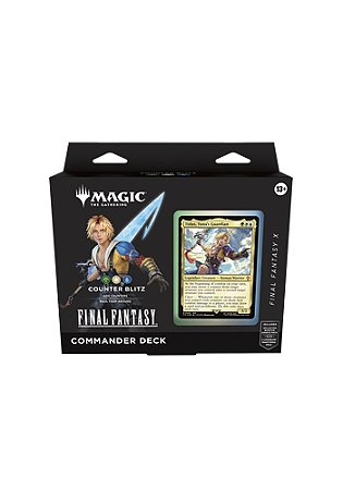 Deck de Commander - Final Fantasy - Counter Blitz - (GWU)