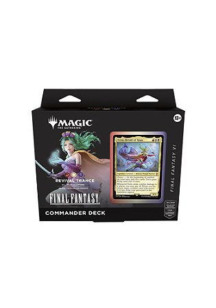 Deck de Commander - Final Fantasy - Revival Trance - (RWB)