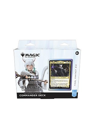 Deck de Commander - Edição de Colecionador - Final Fantasy - Scions and Spellcraft - (WUB)