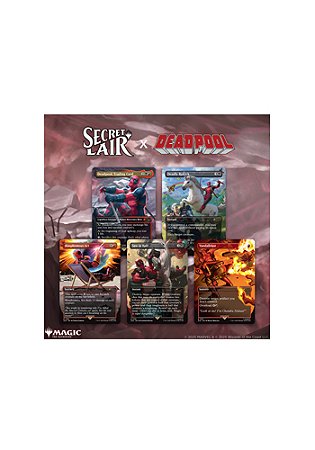 Secret Lair Drop Series - Secret Lair x Marvel's Deadpool