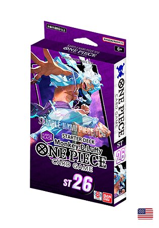 Ingresso - Beginners Deck Party 12/06 - 20h  - Starter Deck (Purple-Black) Monkey.D.Luffy