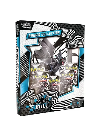 Pokémon TCG: Scarlet & Violet - Black Bolt - Binder Collection - Inglês