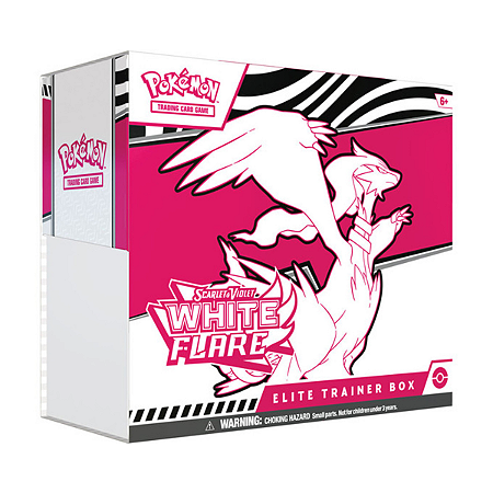 Pokémon TCG: Scarlet & Violet - White Flare - Elite Trainer Box - Inglês