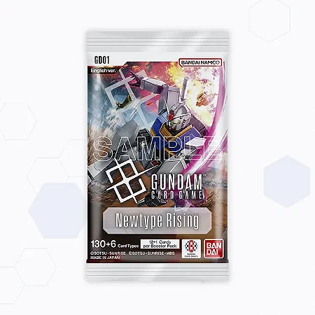 Booster Avulso - Gundam Card Game - Newtype Rising GD01