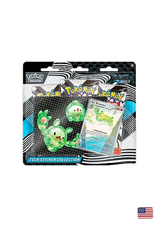 Pokémon TCG: Triple Pack Tech Sticker Scarlet and Violet - Black Bolt - Reuniclus