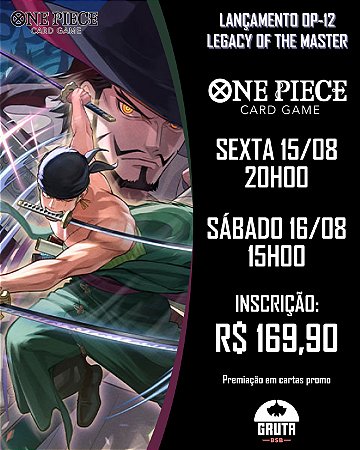 Pre Release OP-12 - Legacy of the Master (sexta ou sábado)