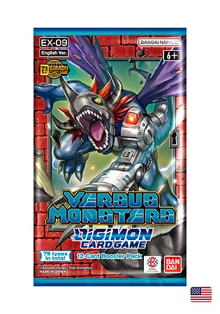 Booster Avulso - Digimon Card Game - EX09 - Versus Monsters