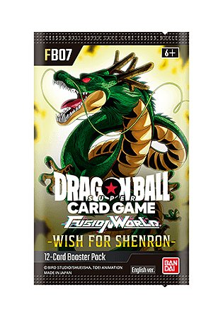 Booster Avulso - Dragonball Super Card Game Fusion World - FB07 - Wish for Shenron