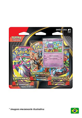 Blister Triplo Pokémon Megaevolução - Drifloom ou Drifblim