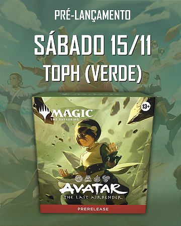 Pré-Lançamento - MTG - Avatar: The Last Airbender - Toph (SÁBADO 15/11 - 15h00)