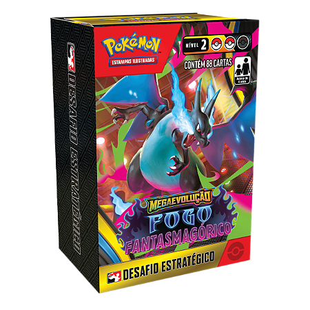 Pré-lançamento - Pokémon TCG - Megaevolução Fogo Fantasmagórico (QUARTA 05/11 - 19H30)
