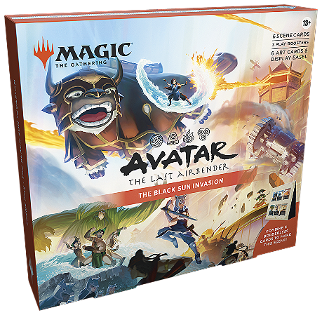 Caixa de Cena - Avatar: The Last Airbender - Scene Box - The Black Sun Invasion