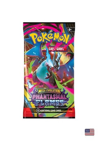 Booster Avulso- Megaevolution Series - Phantasmal Flames - Ingles