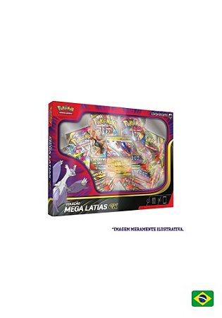 Box Coleção - Mega Latias EX - Pokémon TCG