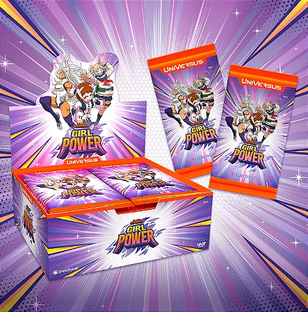 UniVersus - My Hero Academia Set 7: Girl Power Booster Unitário
