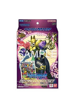 Digimon Card Game - Deck Avançado - ST-22 - Amethyst Mandala