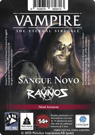 PRÉ-VENDA - VTES – Sangue Novo – Ravnos
