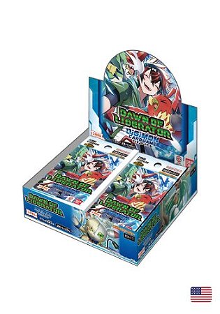 Caixa de Booster - Digimon Card Game - EX11 - Dawn of Liberator